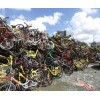 香港提供二手破损自行车共享单车拆解报废处理