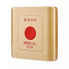 金色防水实用型卫生间报警呼叫器 面板定制卫生间报警呼叫按钮