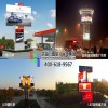 鄭州高鐵旋轉屏/LED魔方柱/上海戶外LED廣告屏/洪海制造