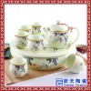 七头陶瓷茶具  仿古陶瓷茶具 冰裂陶瓷茶具