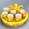 陶瓷茶具厂家颜色釉茶具定制价格