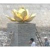铜动物莲花开放铜雕塑艺术品