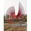 上海雕塑案例异形管景观雕塑造型加工制作