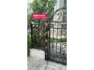 北京铁艺加工厂定做铁艺围栏铁艺大门
