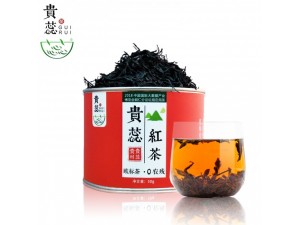 贵州贵蕊梵净山小罐装红茶50g功夫红茶 高山小种红茶一芽二叶