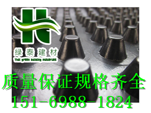 （优质厂家）2公分上海车库绿化种植排水板