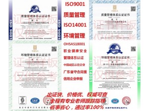 上海市ISO9001体系认证在哪里可以申请