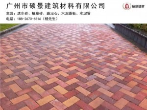 广州黄埔环保砖制品厂家