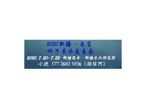 2020中国新疆（昌吉）种子展示交易会