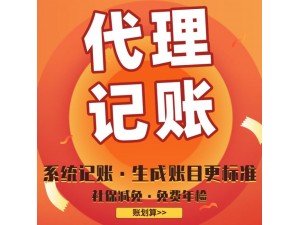 重庆市渝中区代理记账公司注册一站式服务平台
