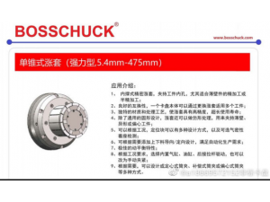 BOSSCHUCK内撑式机械涨套原装进口维修保养