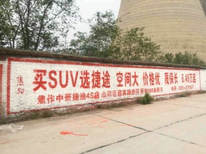 新华人寿郑州农村墙体广告刷出品牌万丈光芒