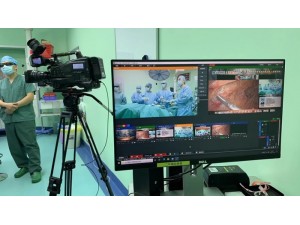 医学会议连线直播手术分享会 腔镜设备接入医疗直播健康讲堂