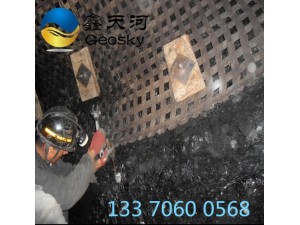 掘进工作面护帮护顶工程煤矿井下用聚酯纤维增强塑料网假顶