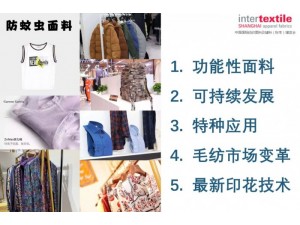 2022年上海国际纺织面料、家用纺织品及辅料博览会