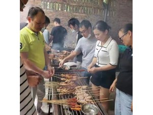 广州番禺可以聚会烧烤的农家小院