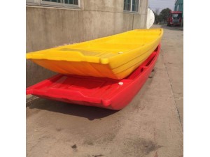 塑料船牛筋渔船鱼塘养殖船河道保洁船3.1米