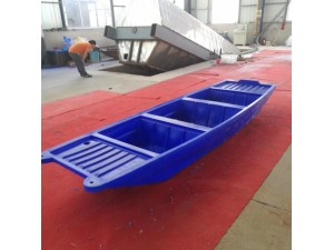 塑料船牛筋pe胶冲锋舟钓鱼船养殖渔船5米