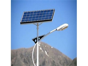 鹤壁新农村太阳能路灯效果实拍   鹤壁锂电太阳能路灯