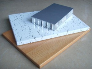 青岛厂家定制铝复合板隔音隔热铝单板大理石纹铝蜂窝板