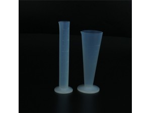 PFA量筒/量杯刻度清晰耐酸碱可重复使用进口特氟龙材质加工