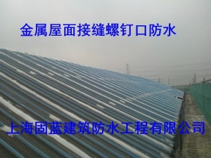 上海固蓝建筑金属（彩钢瓦）屋面面板接头防水补漏