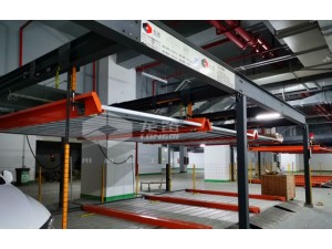两层地下室升降横移式_立体车库_深圳市龙笛智能设备生产厂家