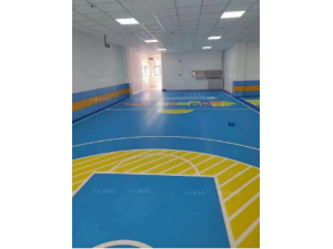 供应北京个性定制地板蓝球场儿童体适能定制地胶