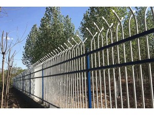 河北护栏网厂家供应锌钢护栏厂区栅栏围墙护栏