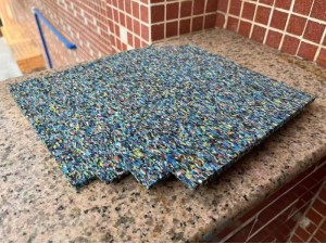 住宅楼办公楼机房楼板地板聚氨酯橡胶隔音厂家直供