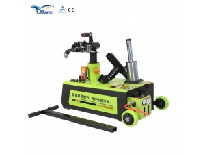 为什么扒胎机使用时气缸不起升