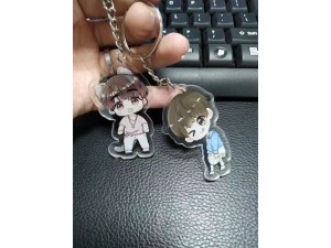 定做PVC软胶卡通钥匙扣pvc橡胶匙扣挂件哪吒塑料钥匙扣定做