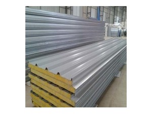 岩棉板保温外墙复合夹心一体板生产