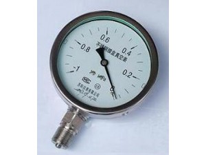 YE-100B、150B系列不锈钢膜盒压力表