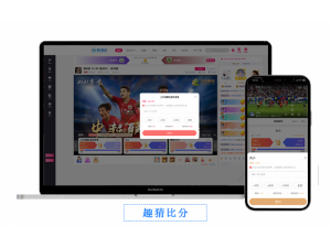 体育赛事直播平台，自动更新比分，覆盖足球篮球竞猜与数据分析