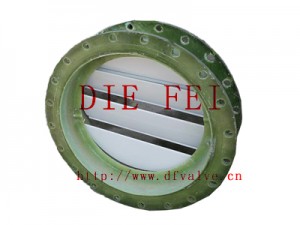 蜗轮玻璃钢蝶阀