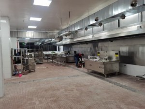 广州唐阁酒店商用厨房设备改造工程安装通风排烟系统整改