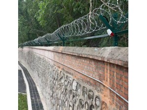 边防周界入侵探测器 电子围栏安防监控报警系统